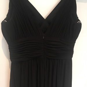 Black floor length gown